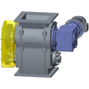 SELF CLEANING DUAL ROTARY VALVE